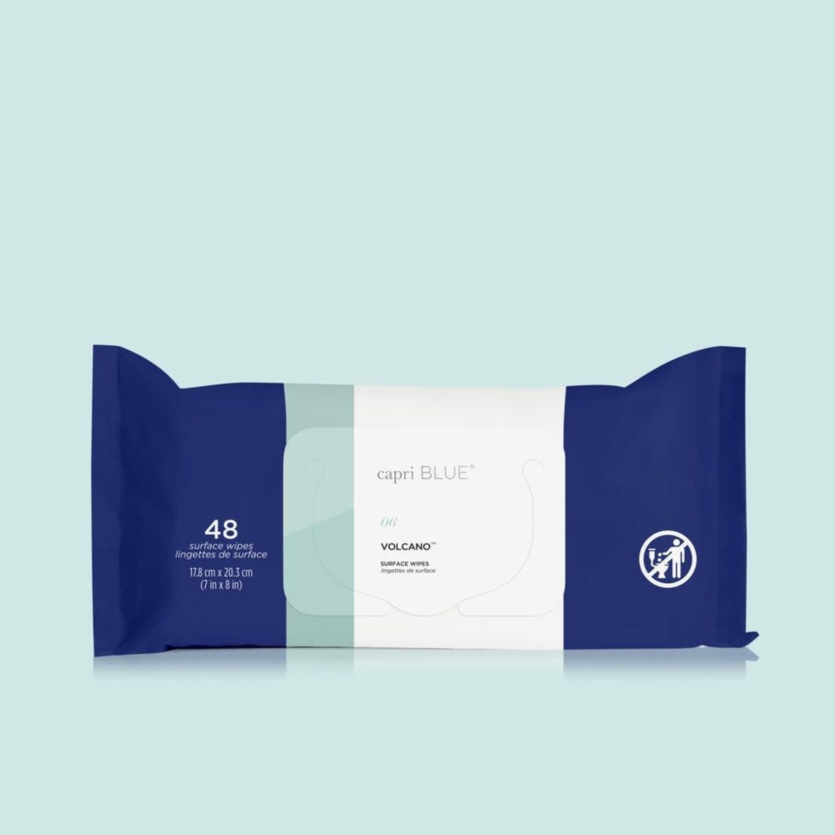 Capri Blue Surface Wipes Volcano 48ct