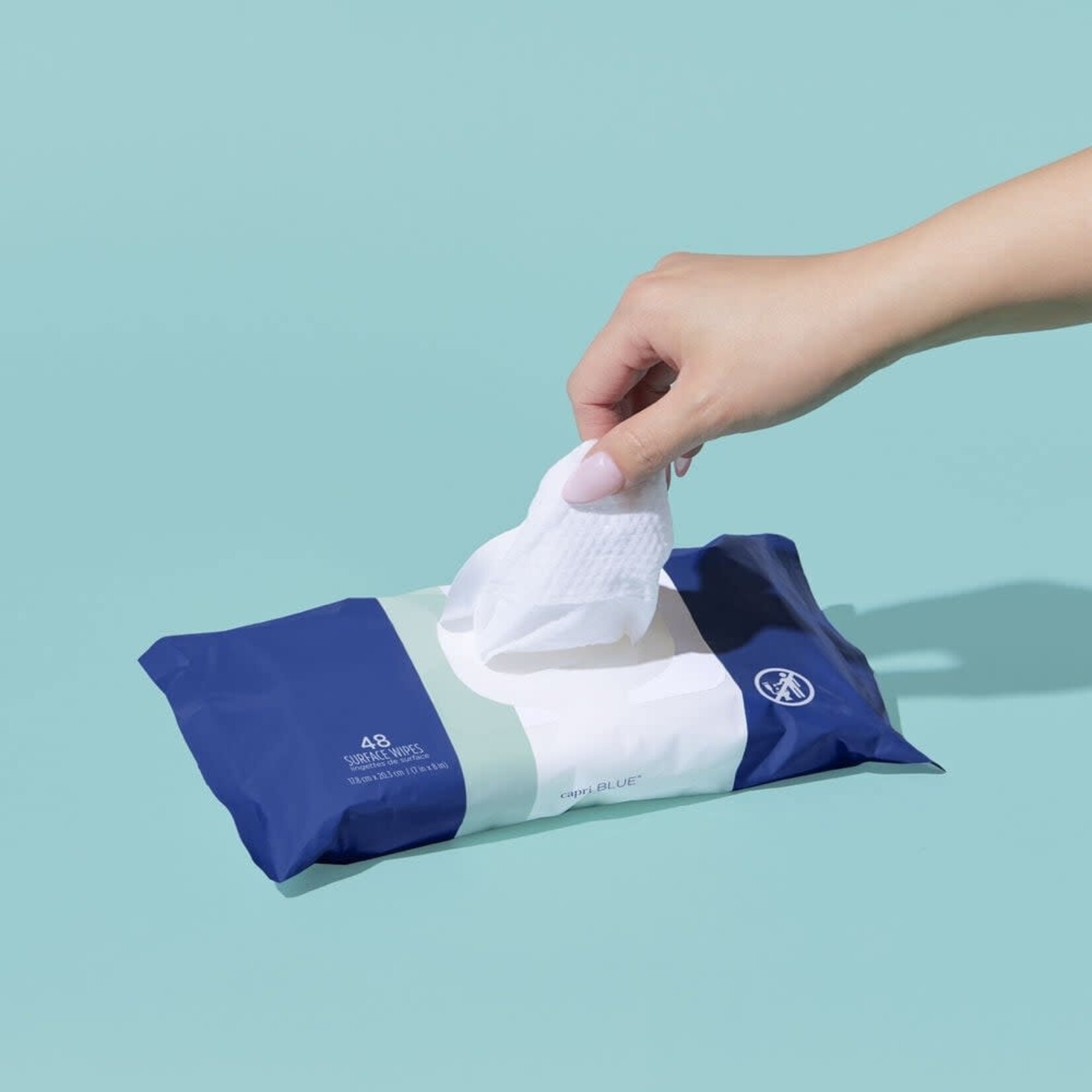 Capri Blue Surface Wipes Volcano 48ct