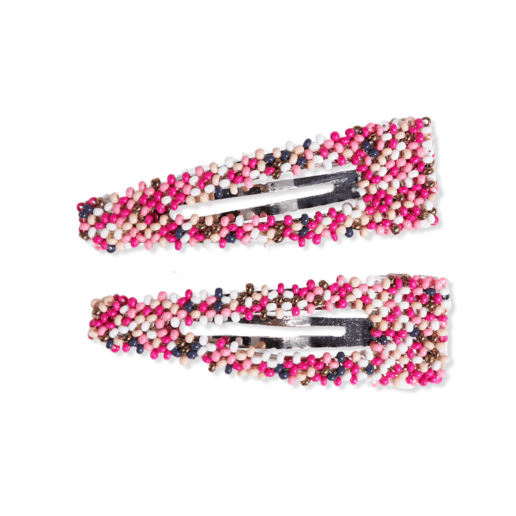 Ink + Alloy Beaded Hair Clip
