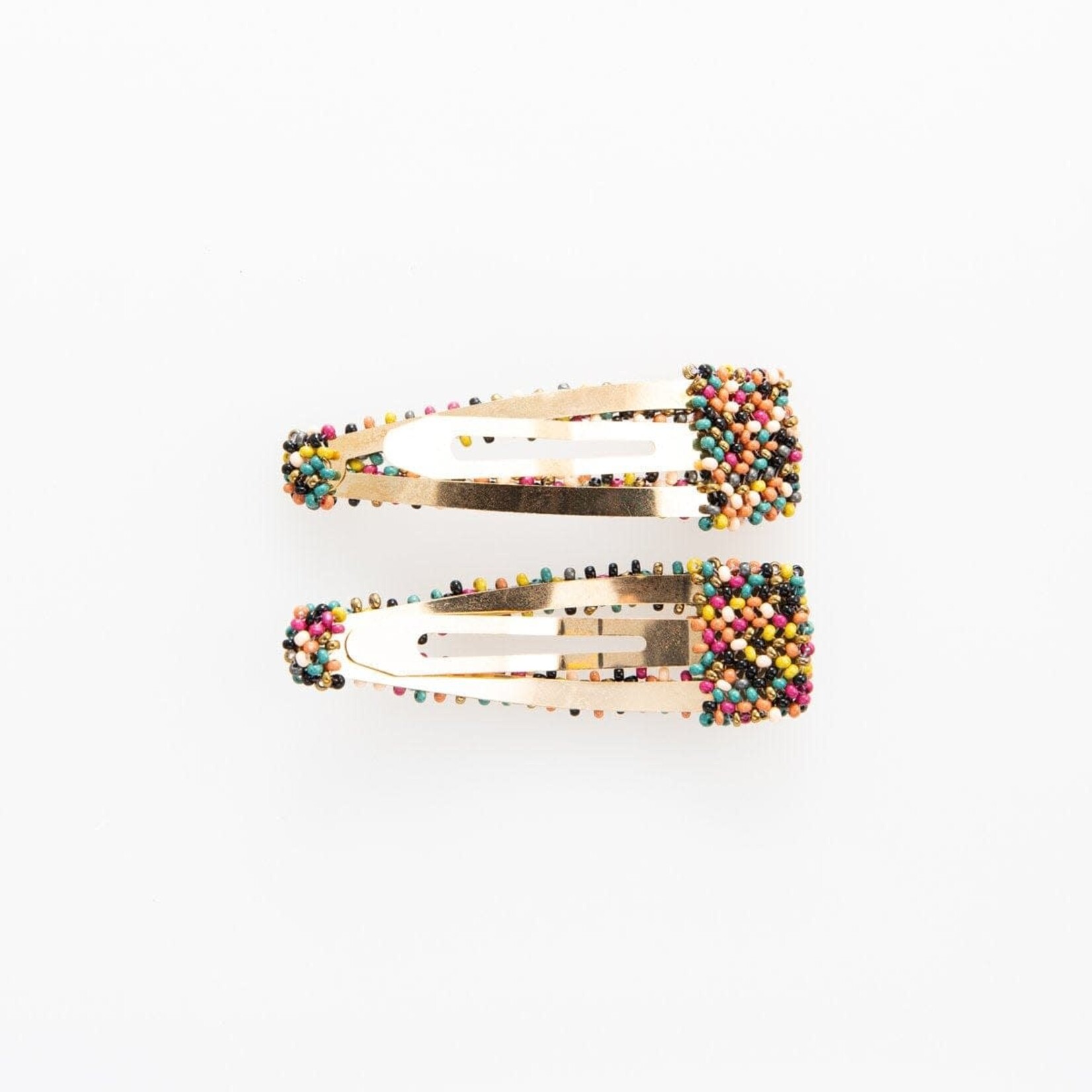 Ink + Alloy Beaded Hair Clip