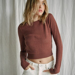 RVCA Paris Pointelle Sweater