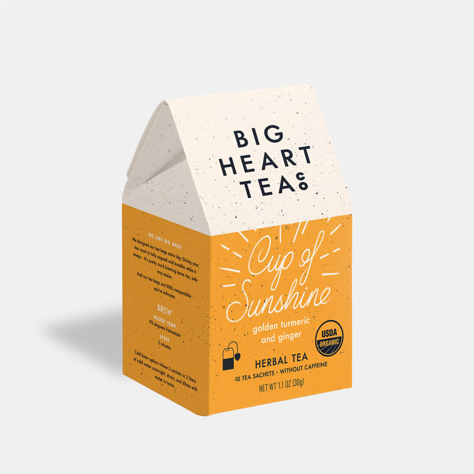 BigHeartTea Cup of Sunshine Tea Bags 10ct