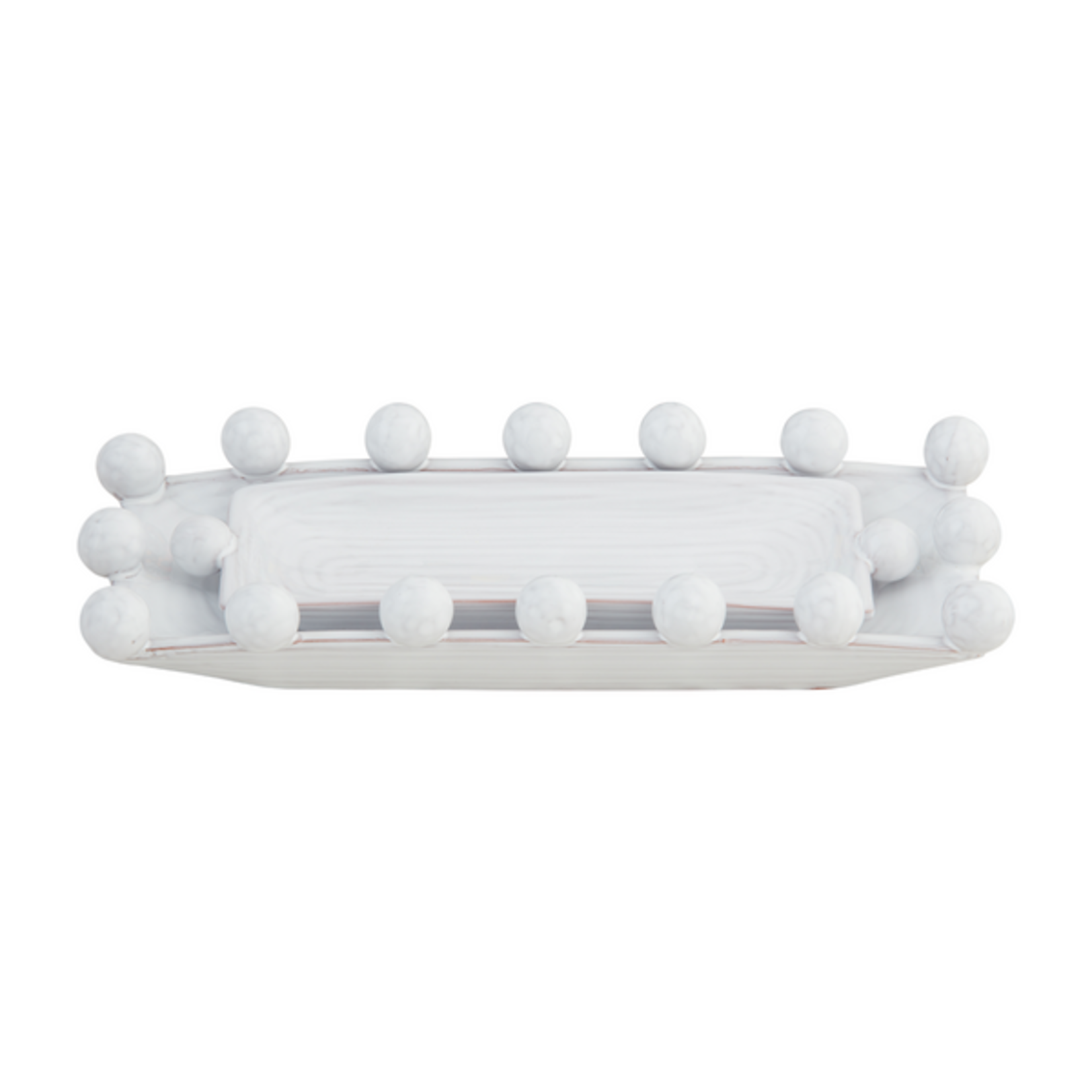 Mudpie Long Beaded Tray large