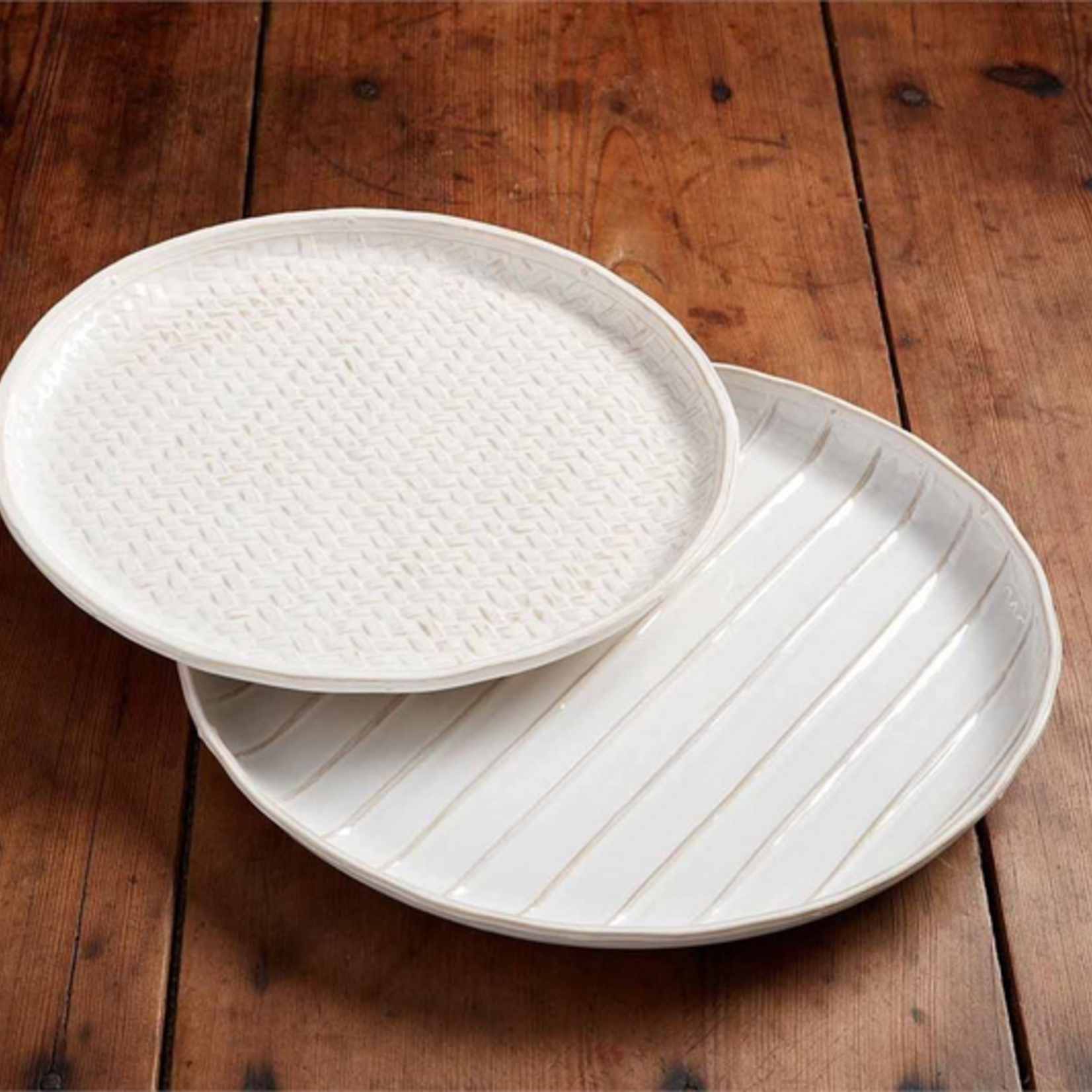 Mudpie Nested Stoneware Platters