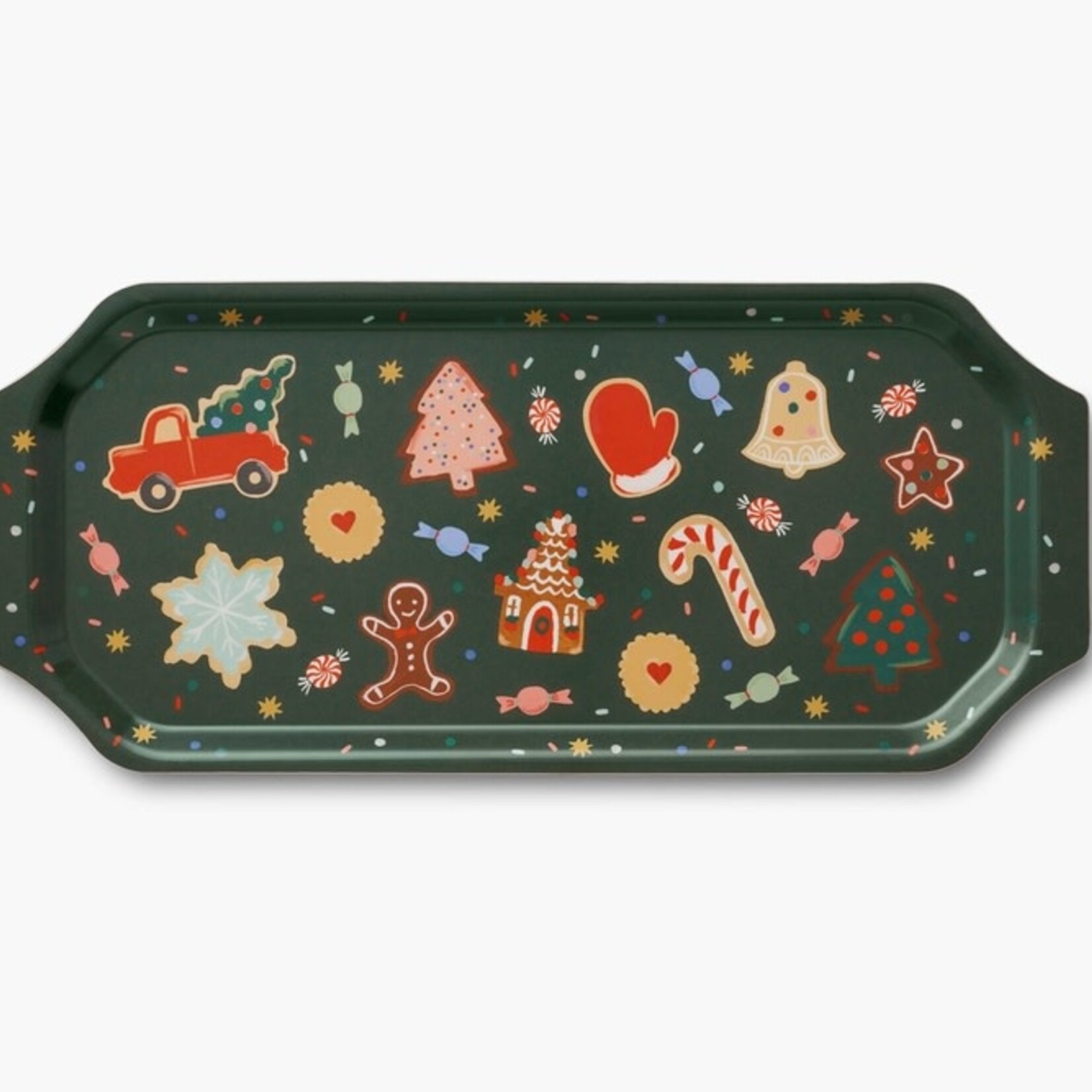Rifle Paper Co Christmas Cookies Vintage Serving Tray