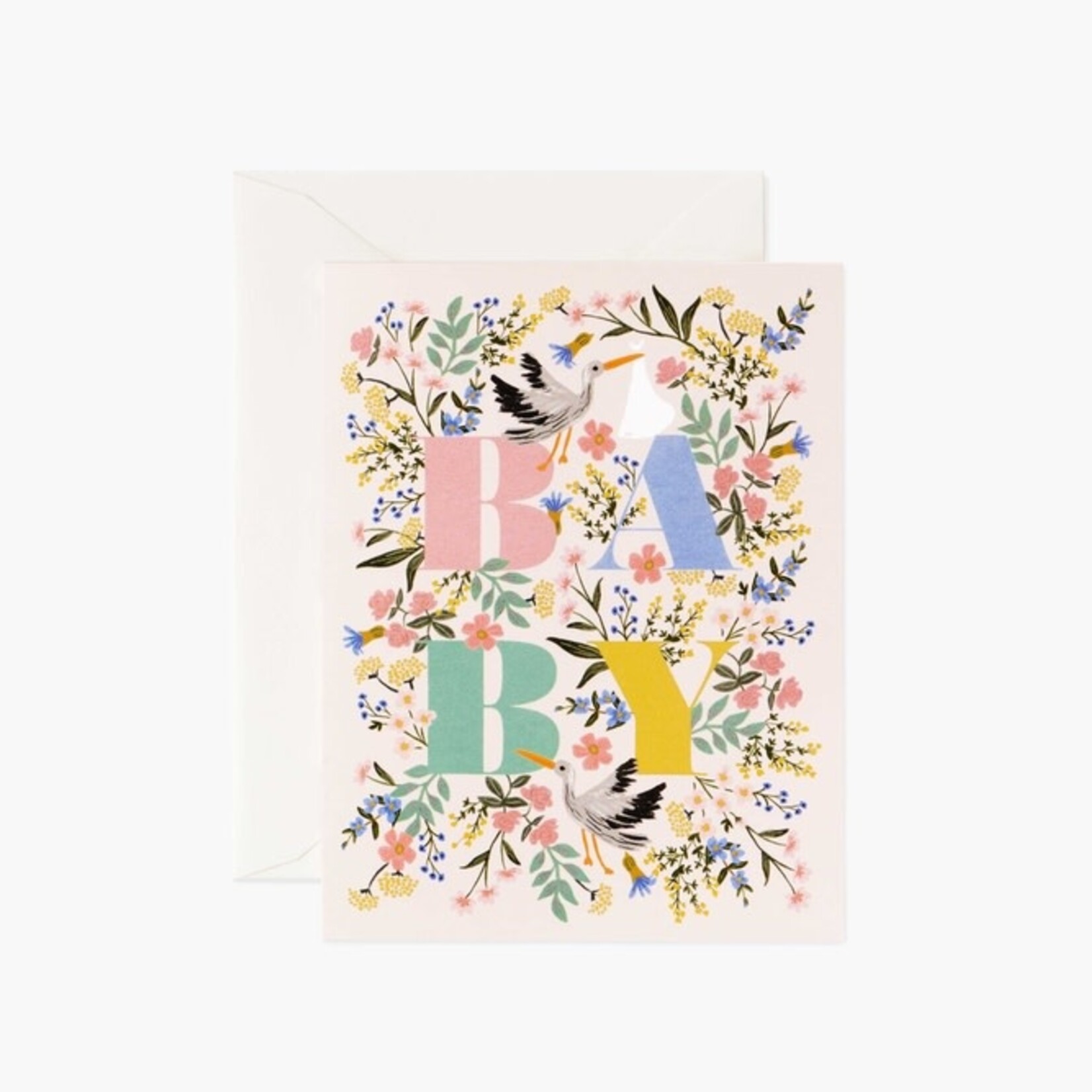 Rifle Paper Co Baby Card