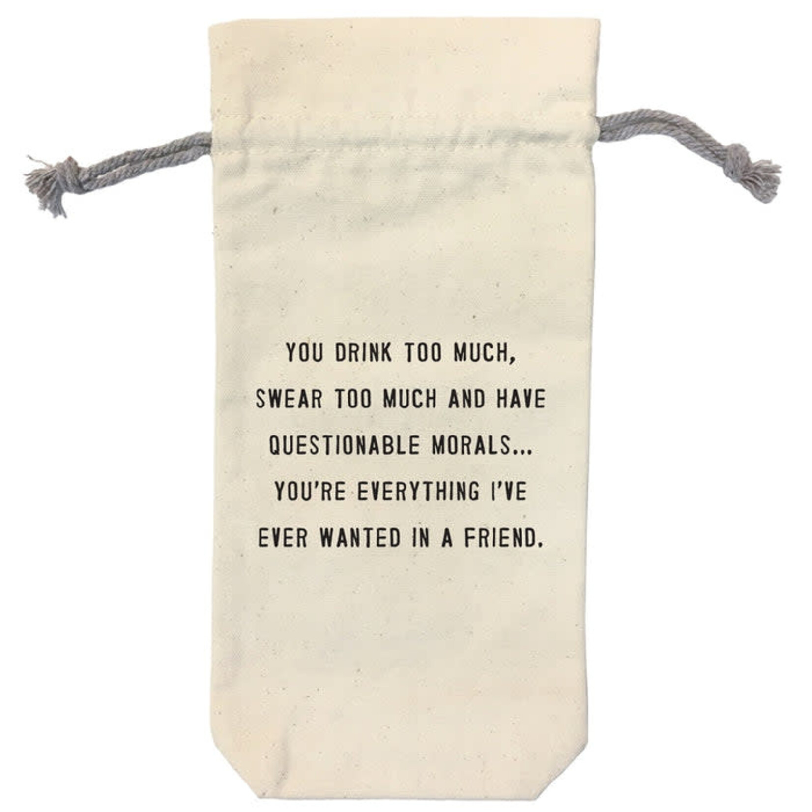 SugarBoo Canvas Wine Bag