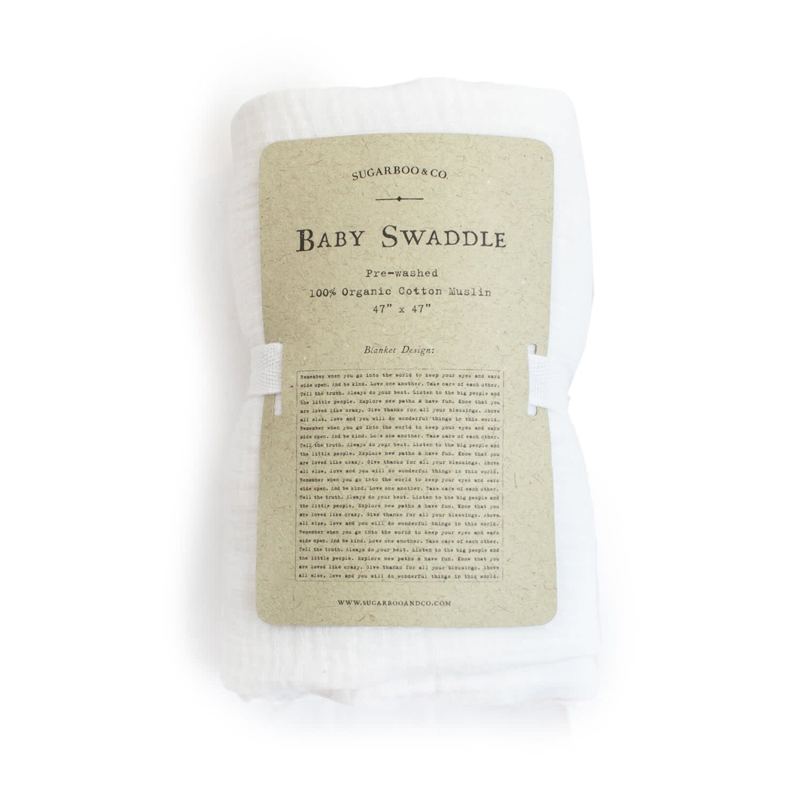 SugarBoo Swaddle Blanket