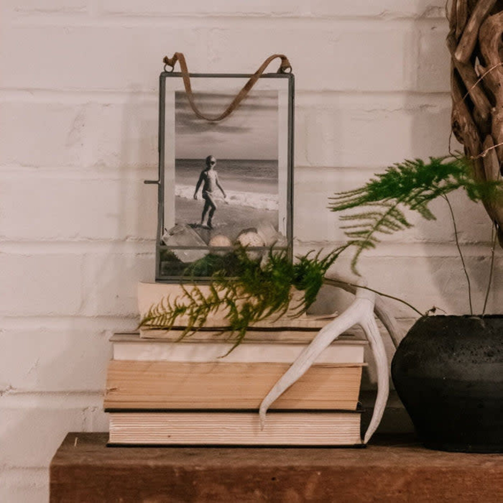 SugarBoo Glass + Zinc Memory Box/Key Holder