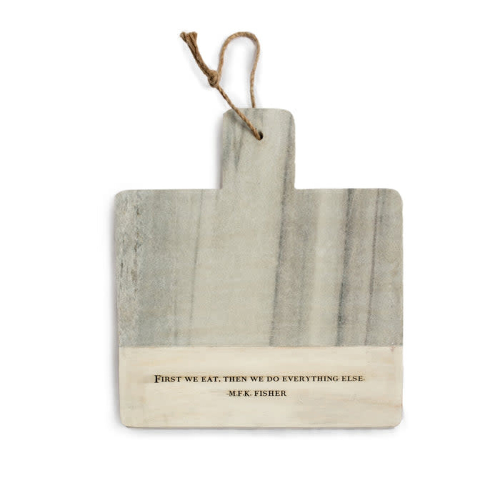 SugarBoo Marble + Wood Cutting/Serving Board first we eat