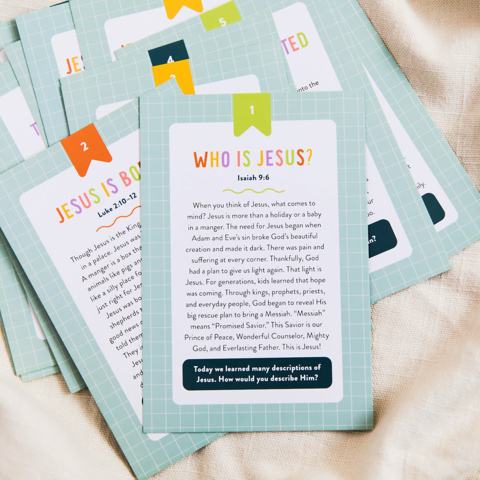 DailyGrace Life of Jesus Kids Cards Set