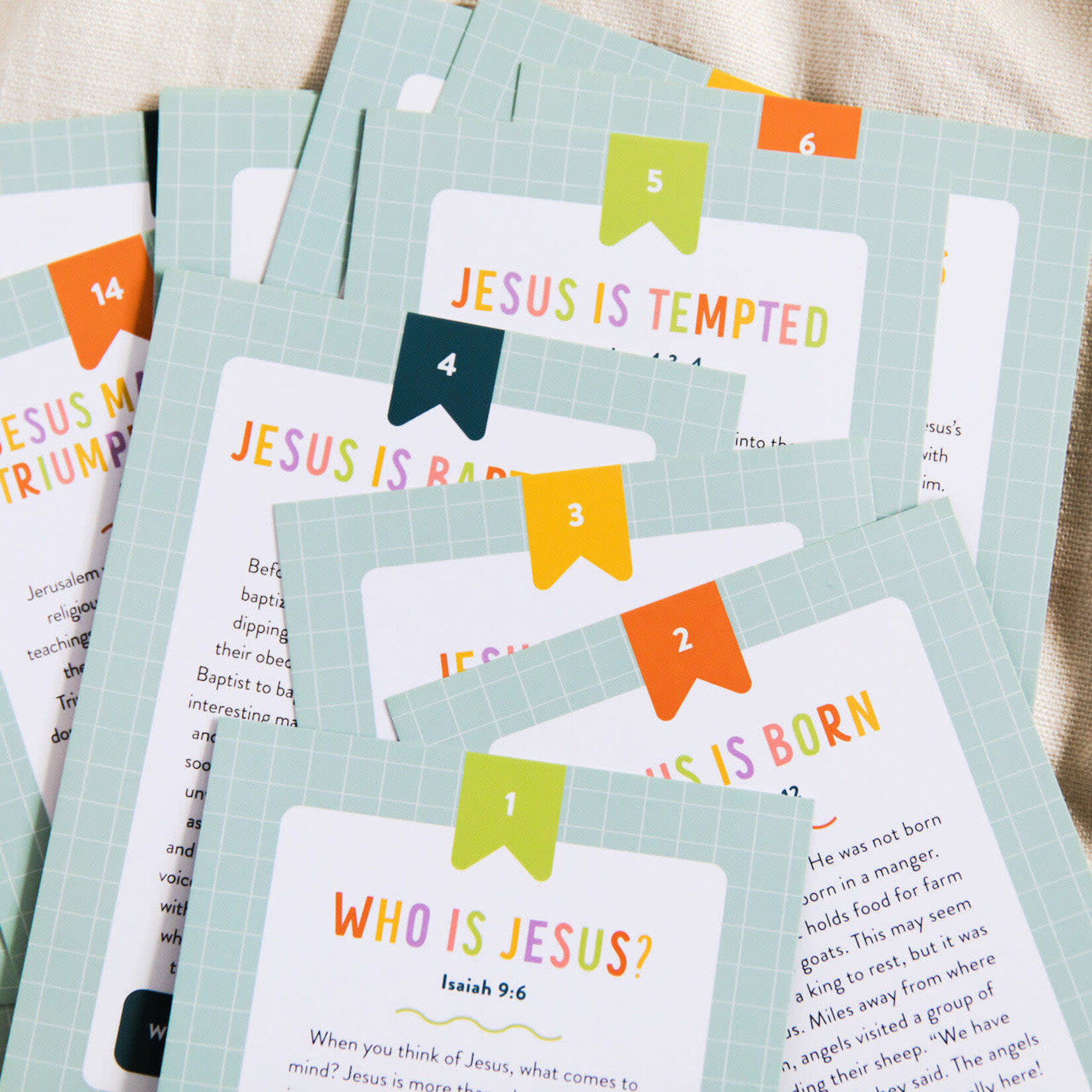 DailyGrace Life of Jesus Kids Cards Set