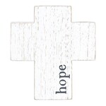 Face To Face 4in Wood Cross