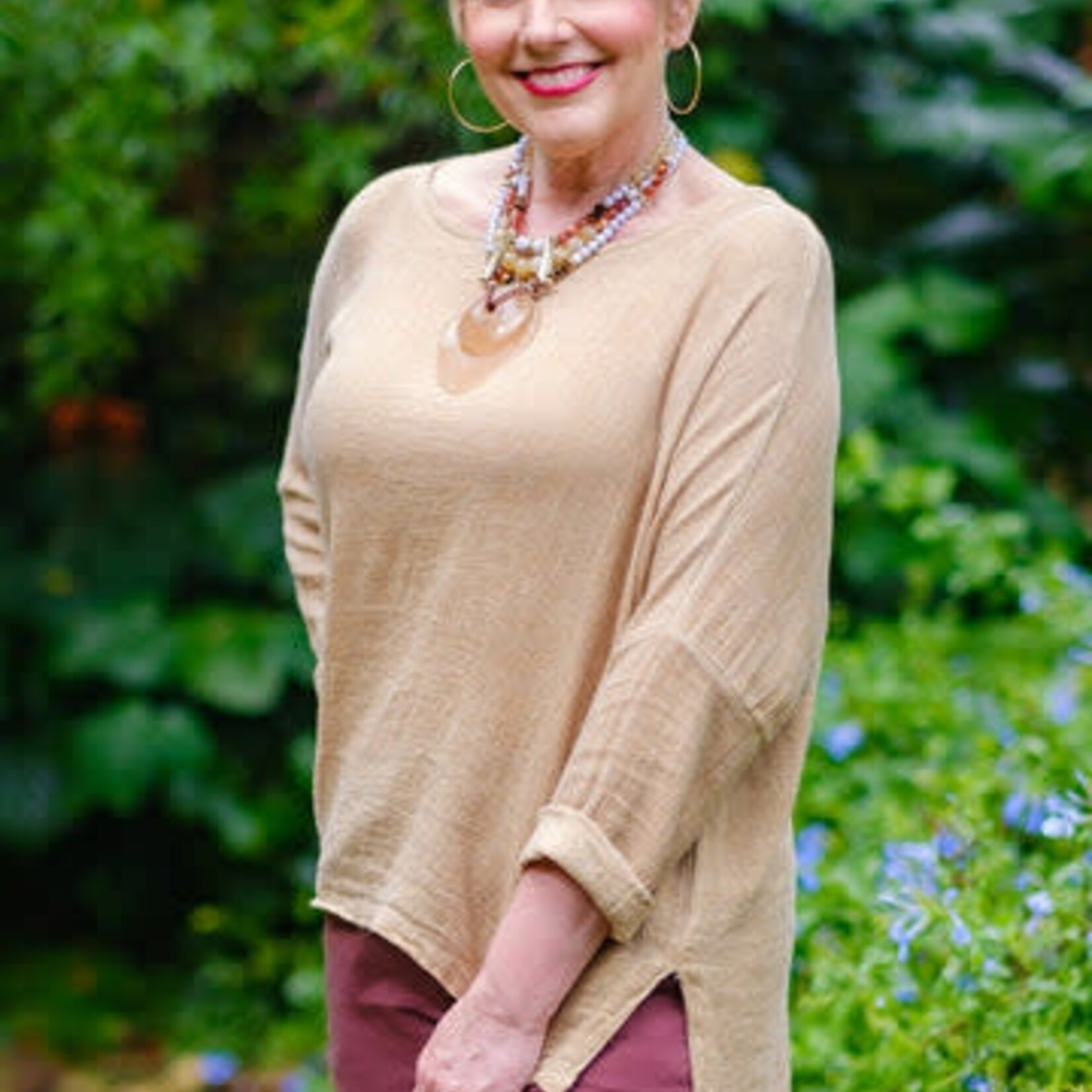 Noa L/S Raglan Top