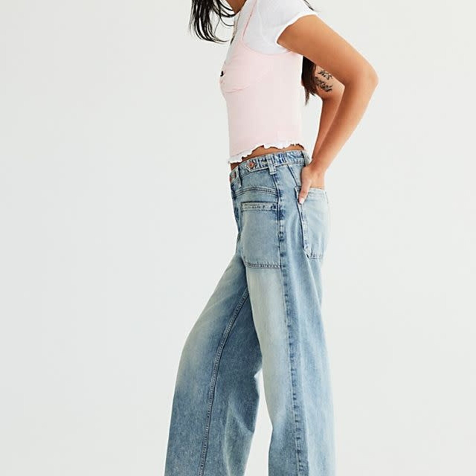 Free People Palmer Cuffed Jean