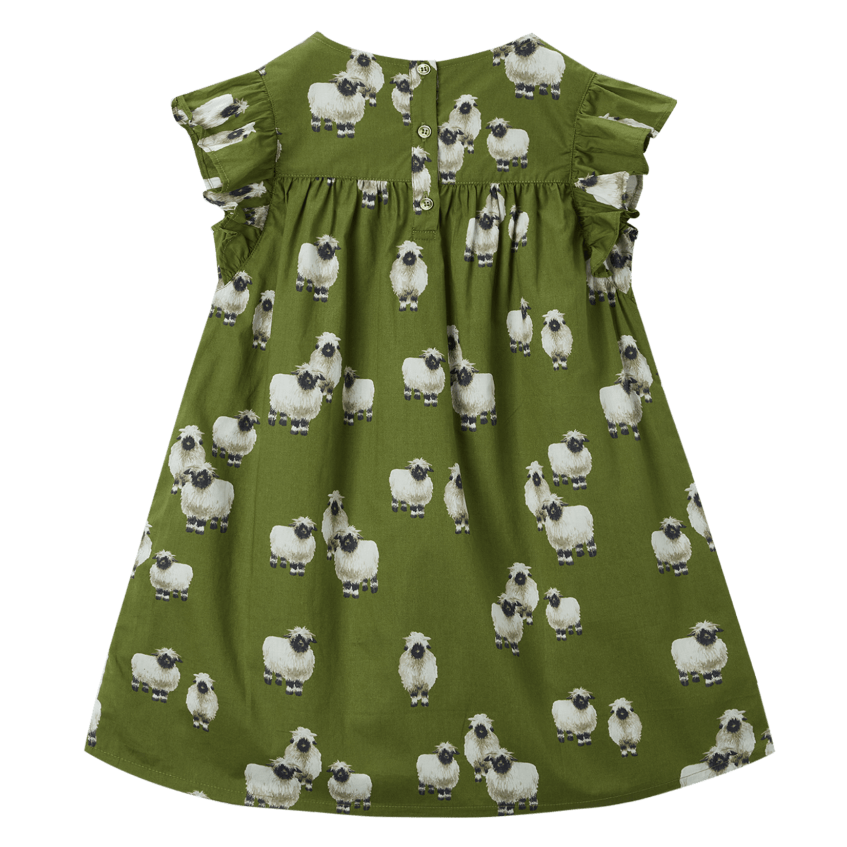 Butterfly Ruffle Dress