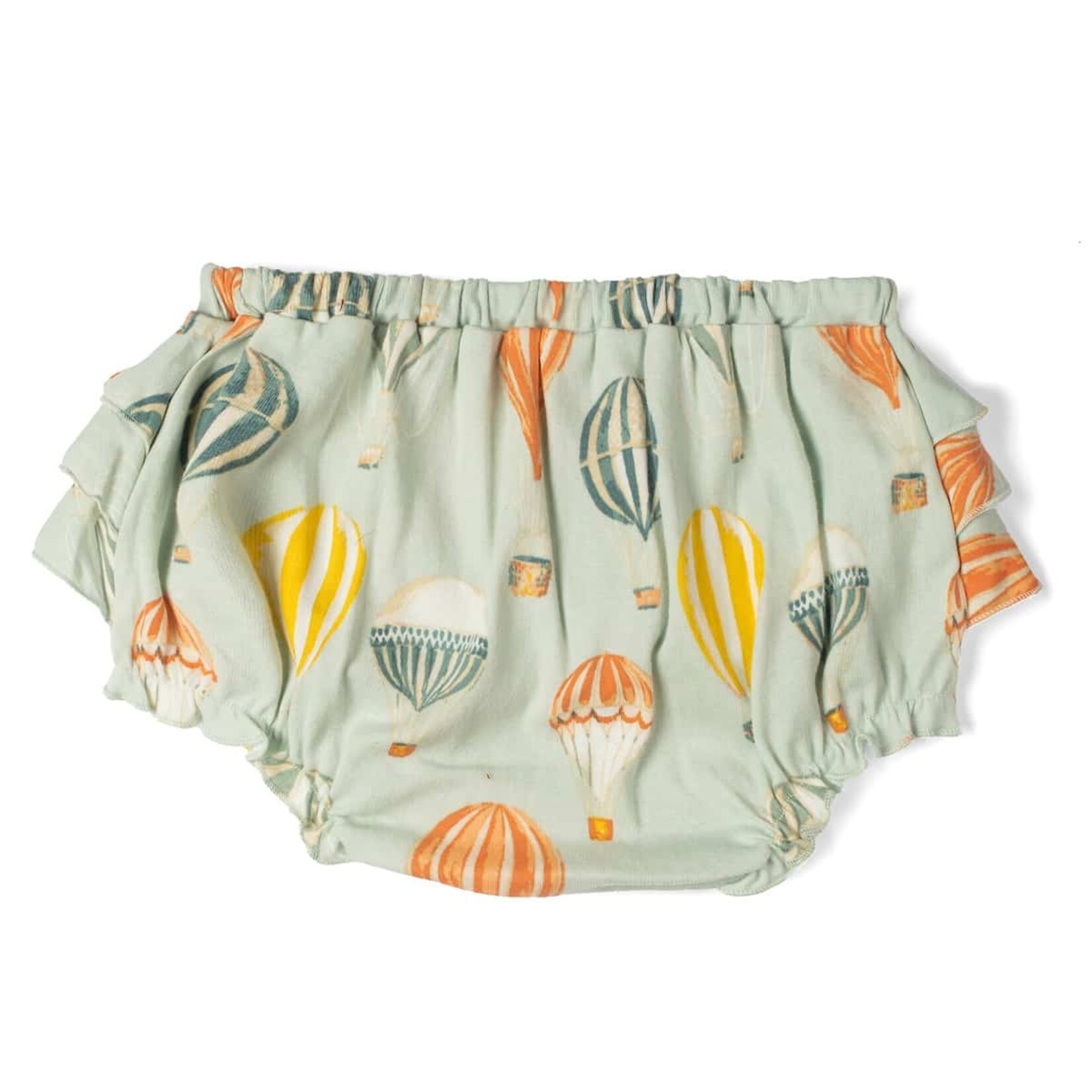 Organic Ruffle Bloomer vintage balloons 6-12m