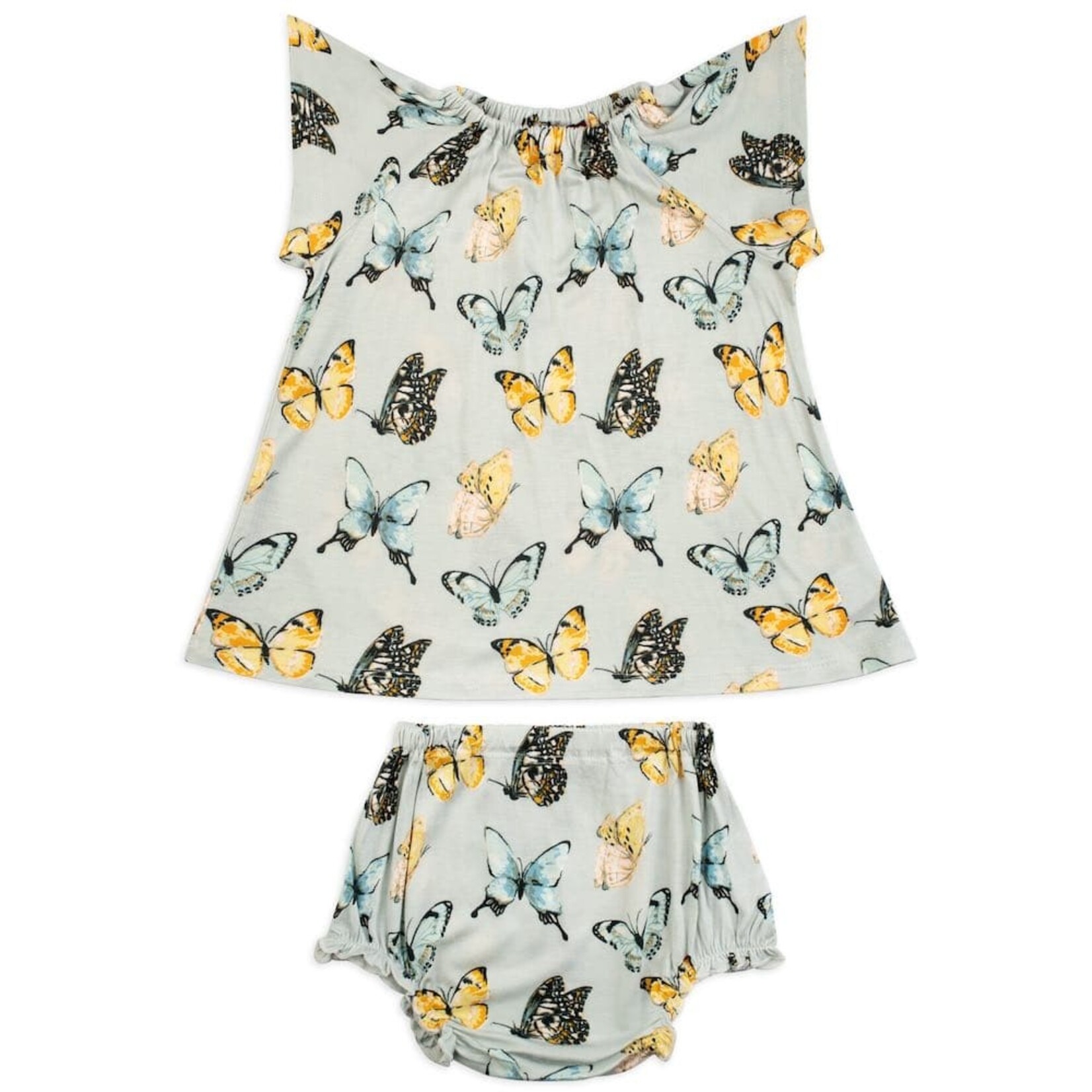 Bamboo SS Dress + Bloomers