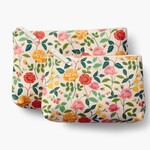 Rifle Paper Co Small Zippered Pouch, roses