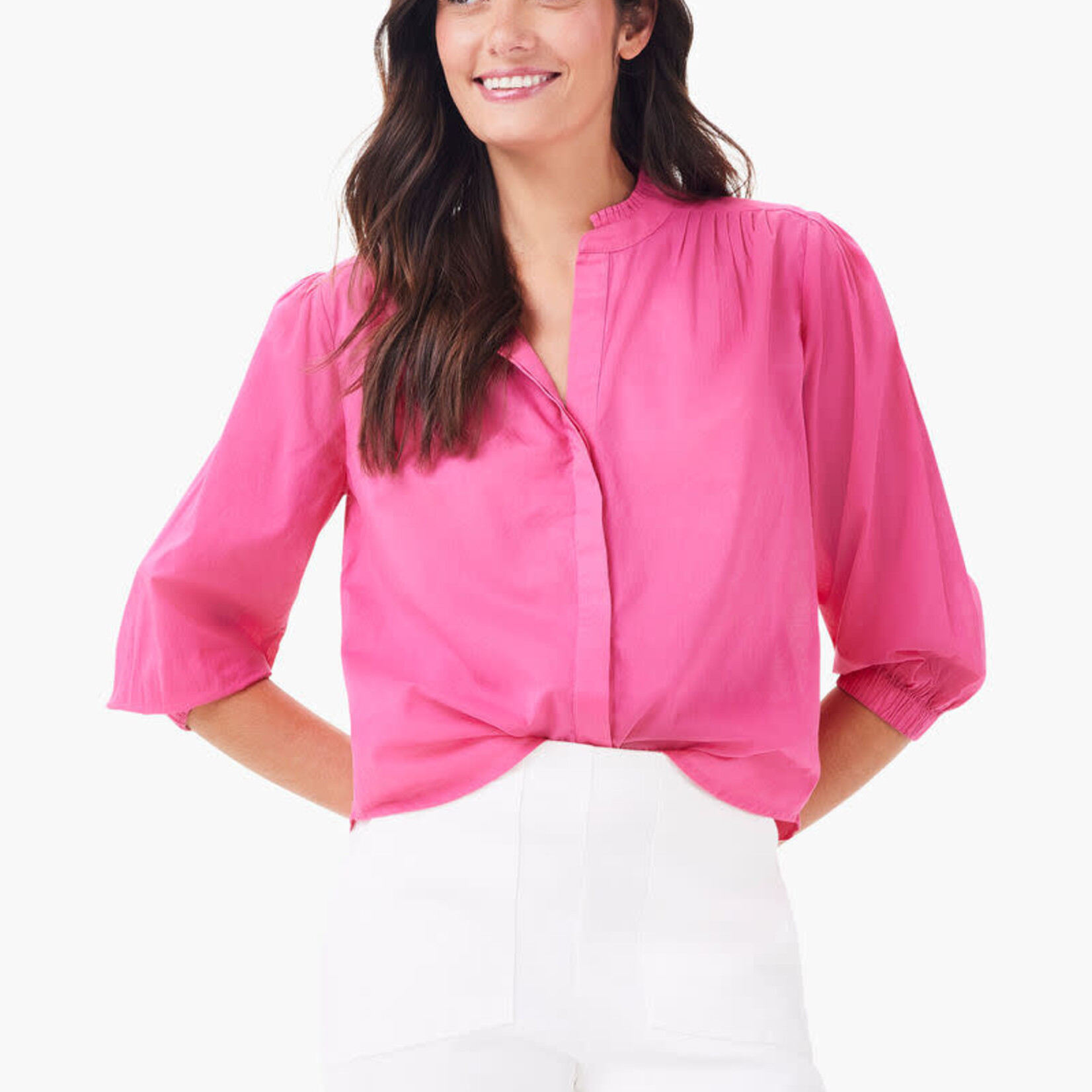 Nic + Zoe Cotton Girlfriend Top
