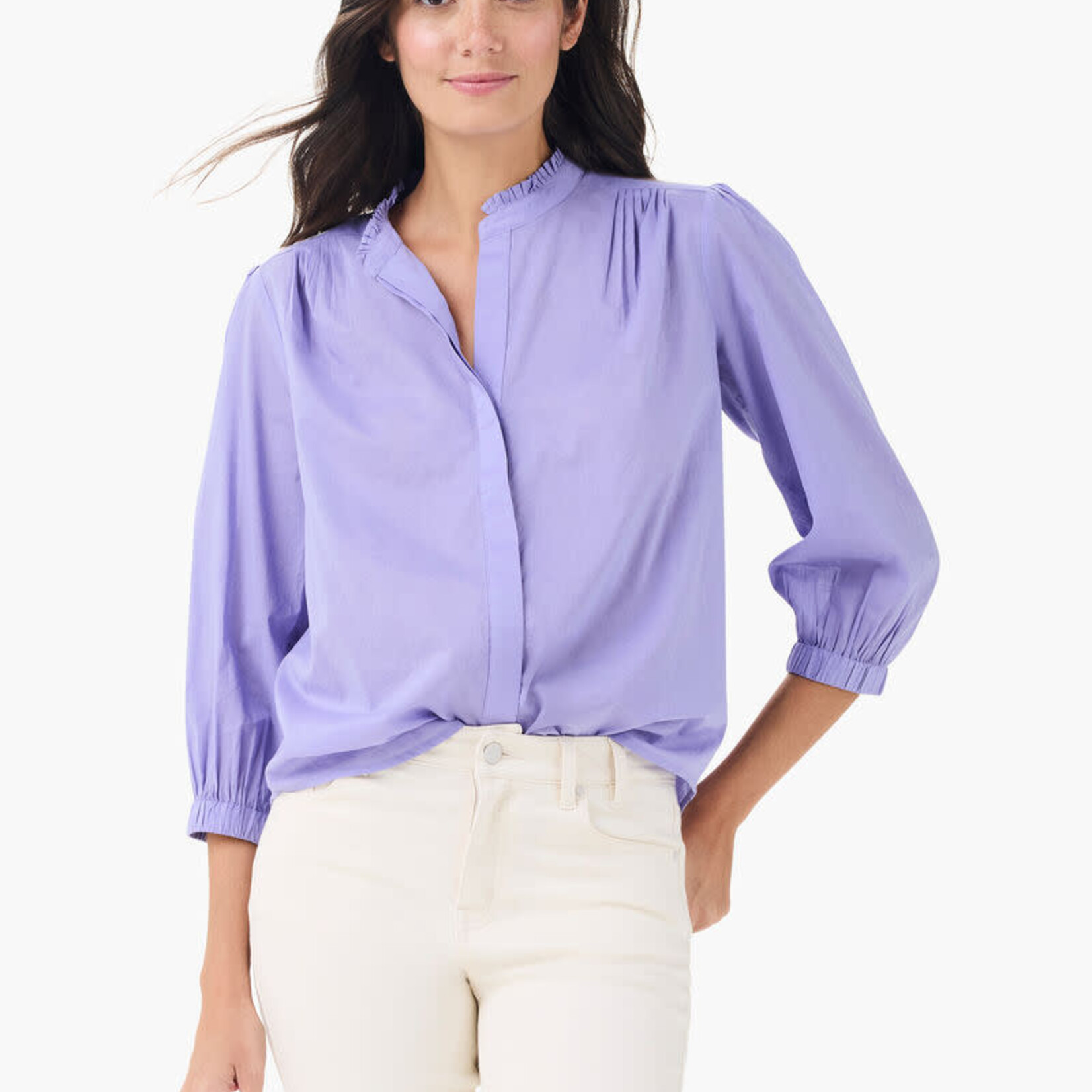 Nic + Zoe Cotton Girlfriend Top