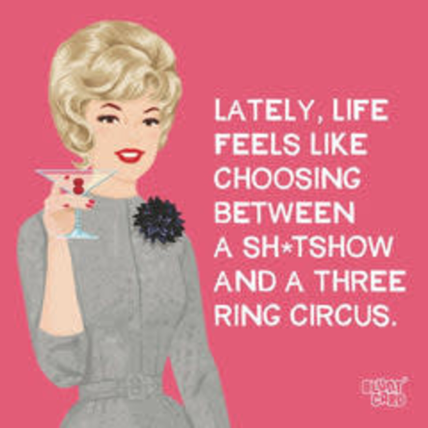 Cocktail Napkins Humorous 50's
