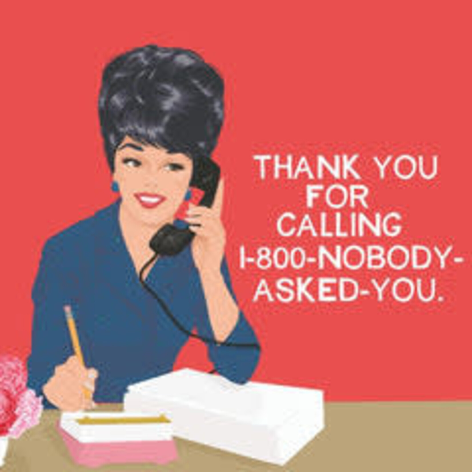 Cocktail Napkins Humorous 50's