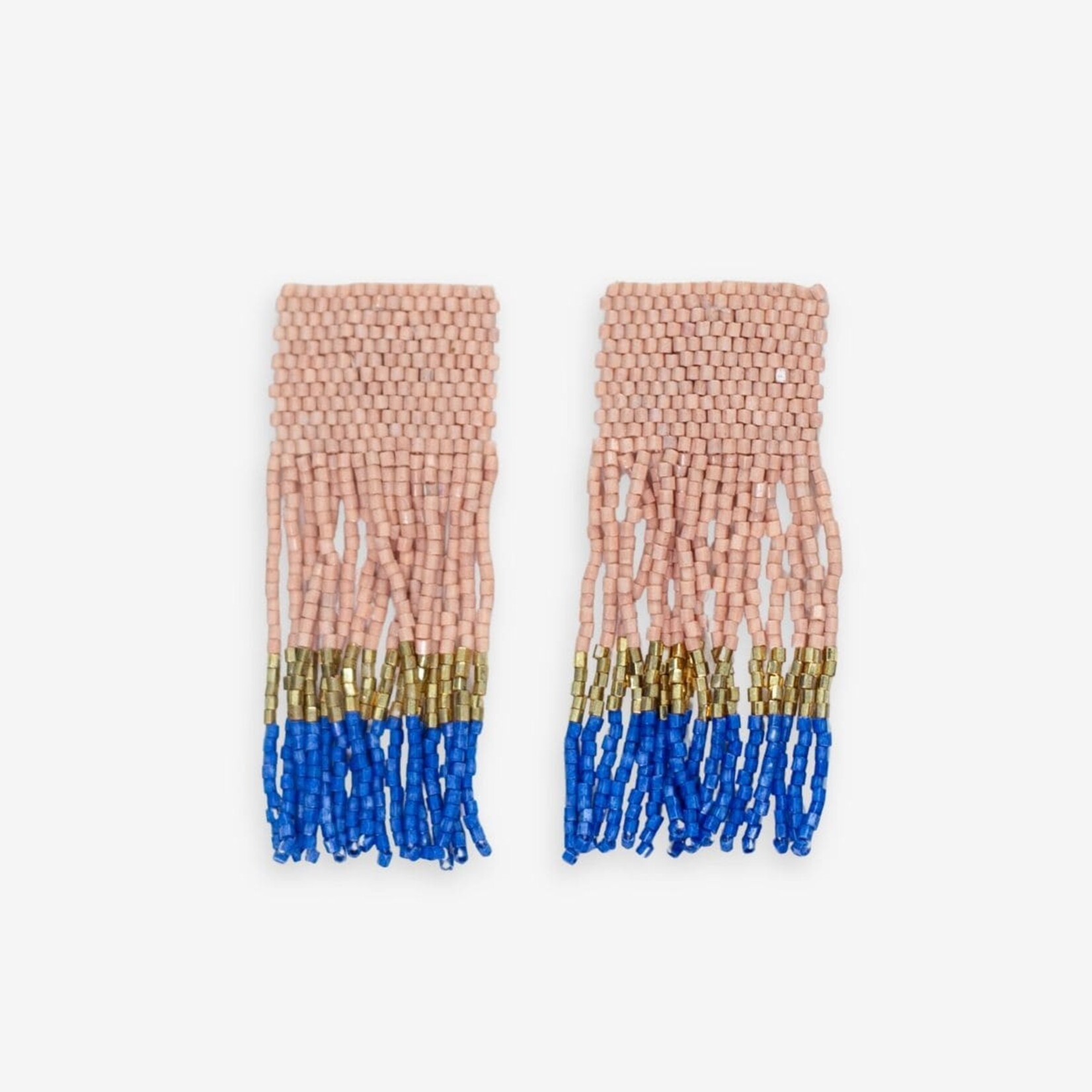 Ink + Alloy Ava ColorBlock Luxe Fringe Earring