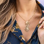 Ink + Alloy Bianca Tiger Necklace