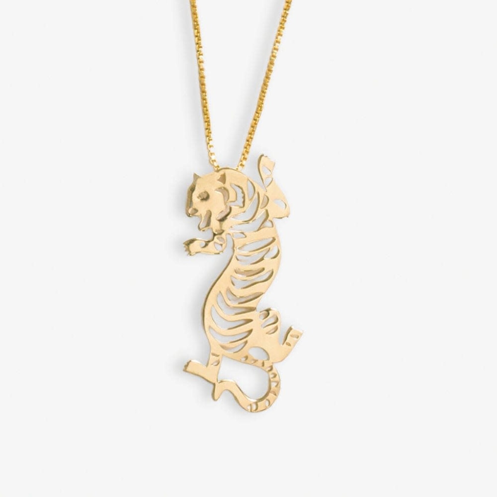 Ink + Alloy Bianca Tiger Necklace