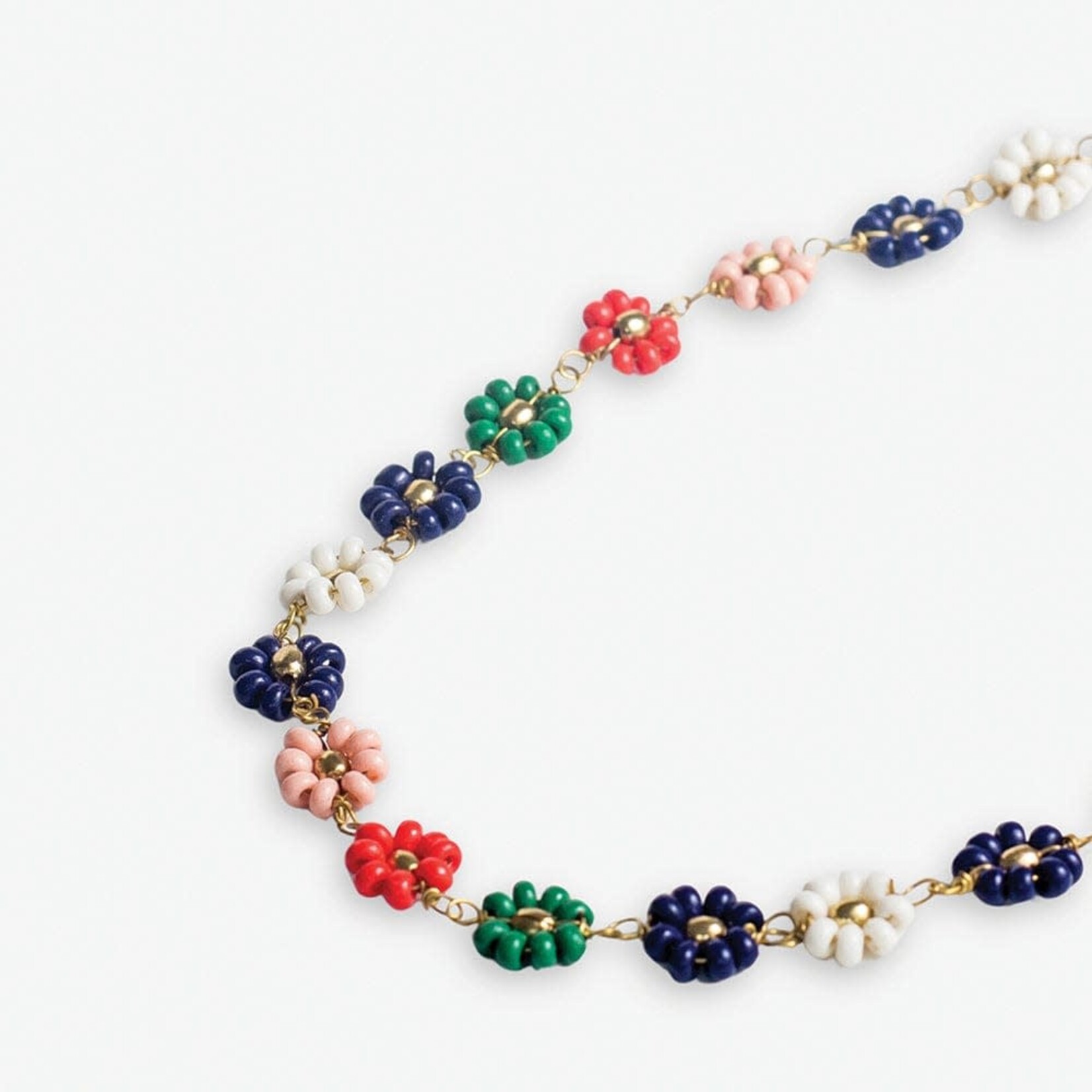 Ink + Alloy Flowers Necklace