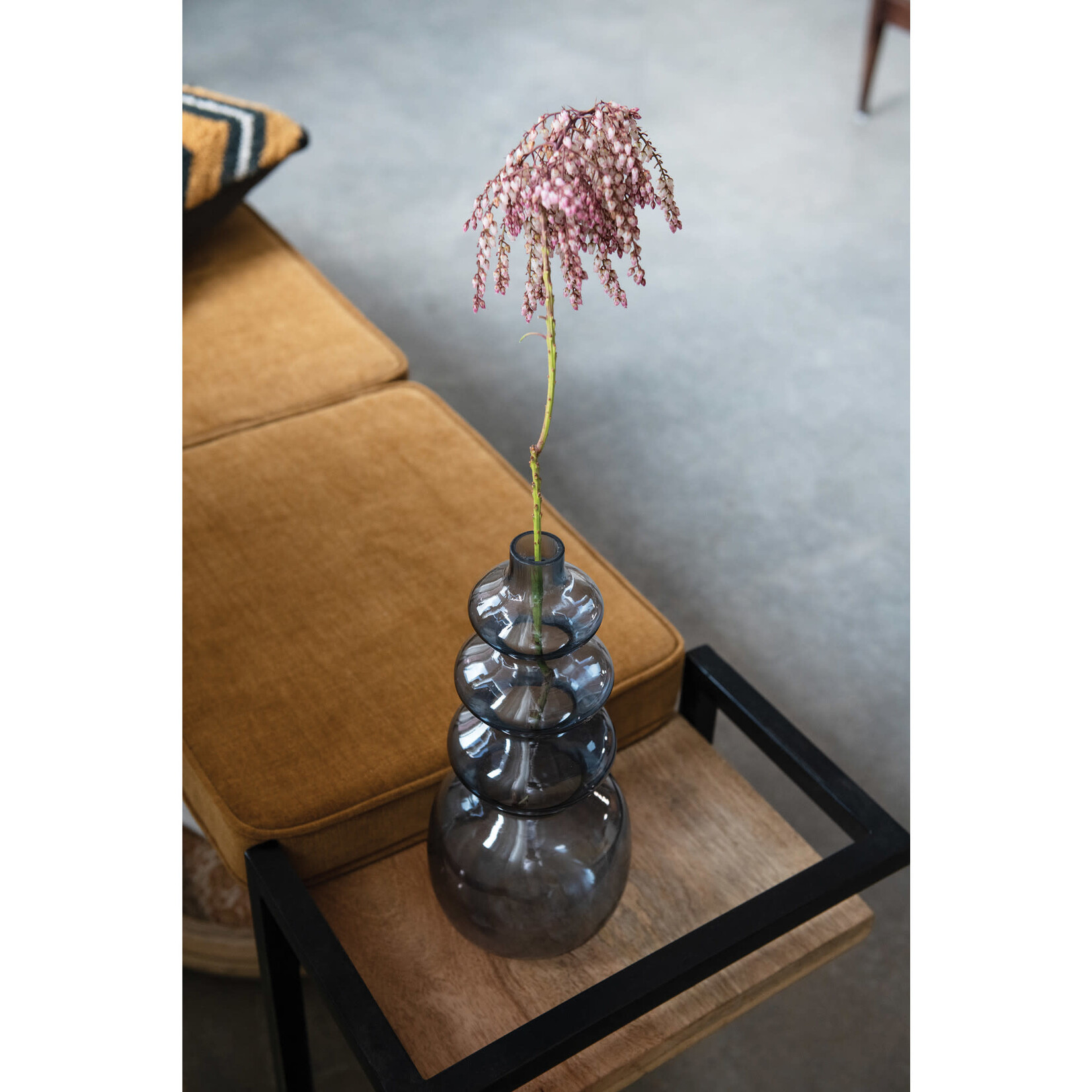 Blue Glass Vase