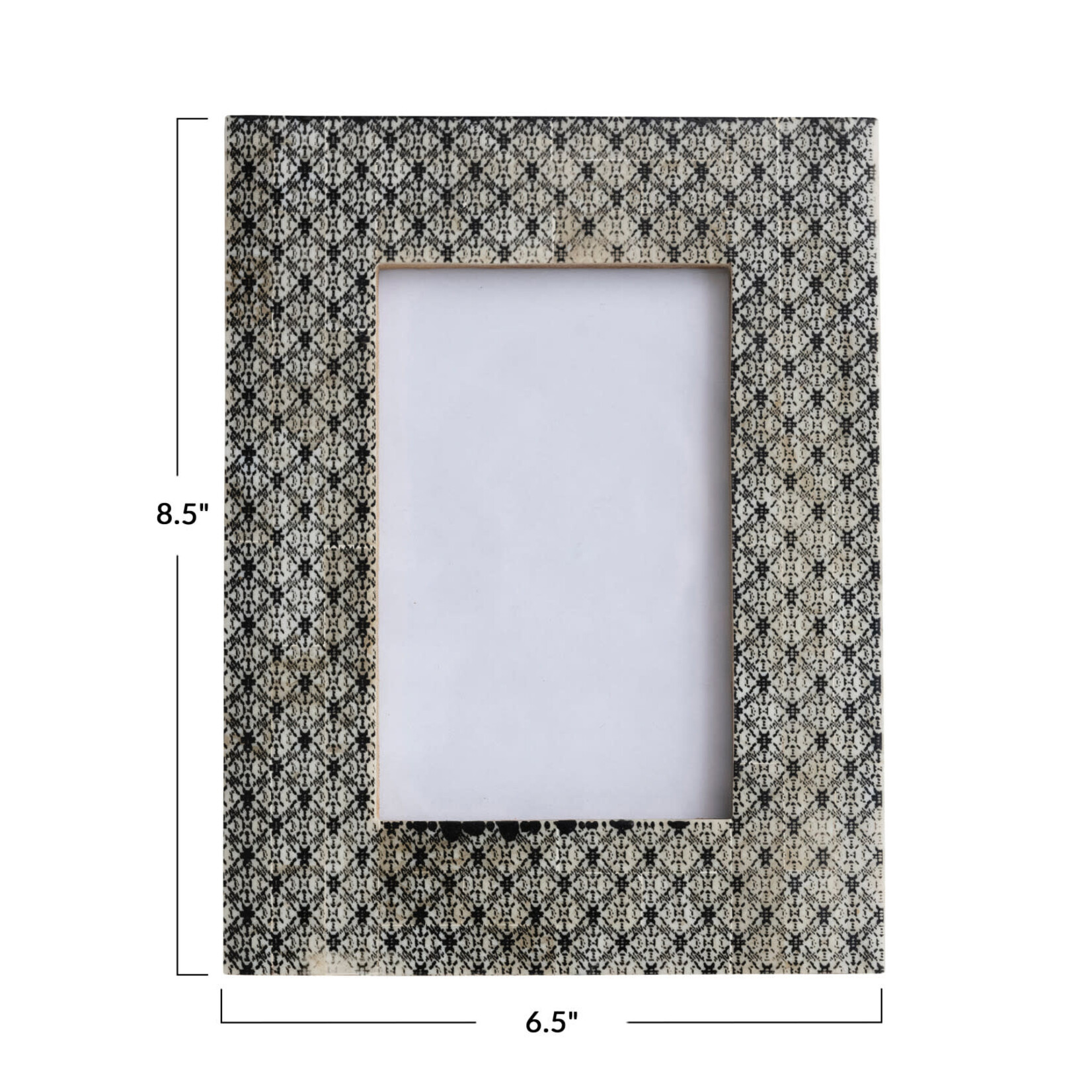 Resin & Glass Photo Frame 4x6