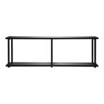 Hanging Wood & Metal Wall Shelf