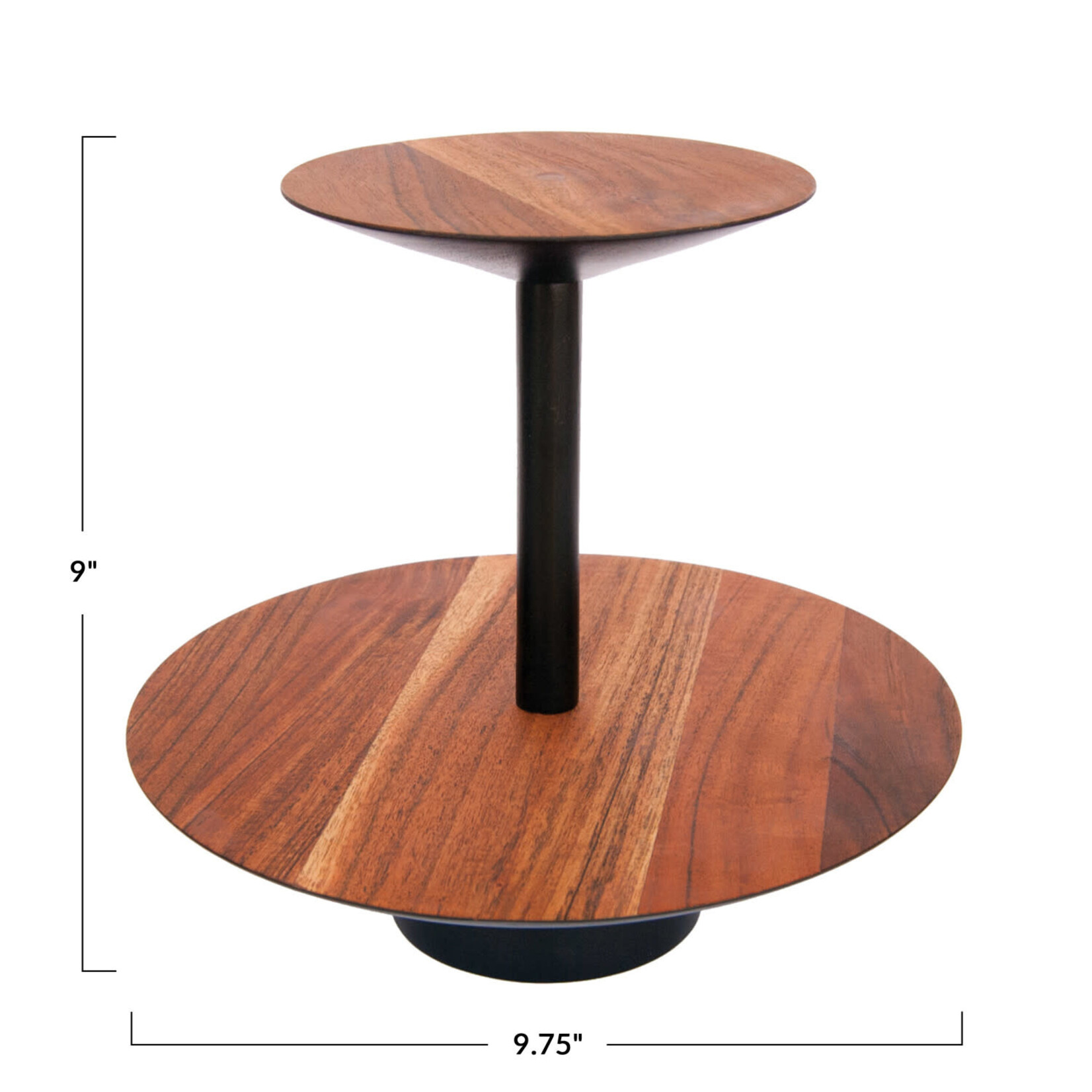2-Tier Wood Tray