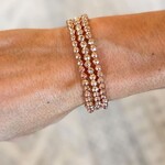 milliebdesigns Trio Bracelet Stack rose gold