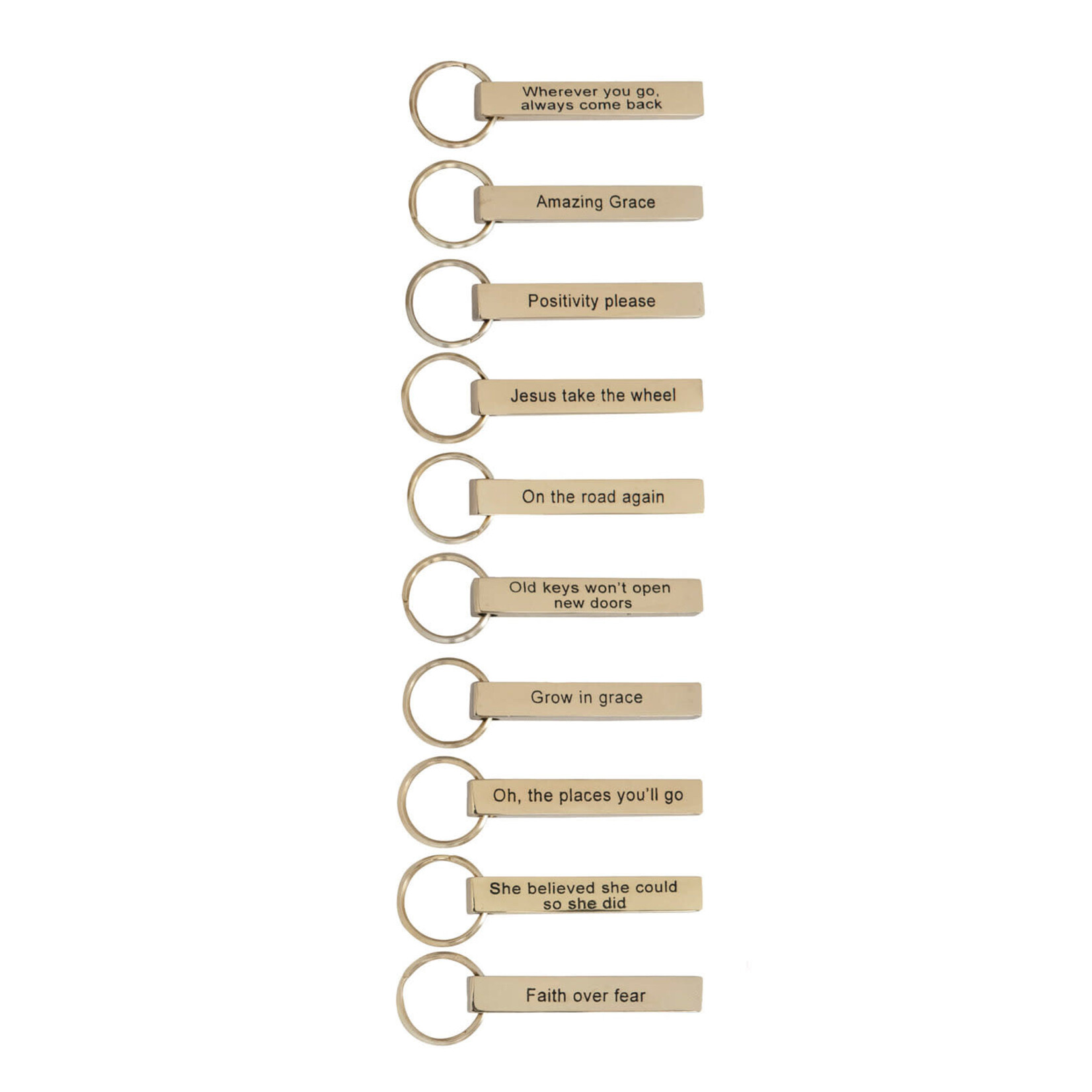 Sentimental Metal Key Chain