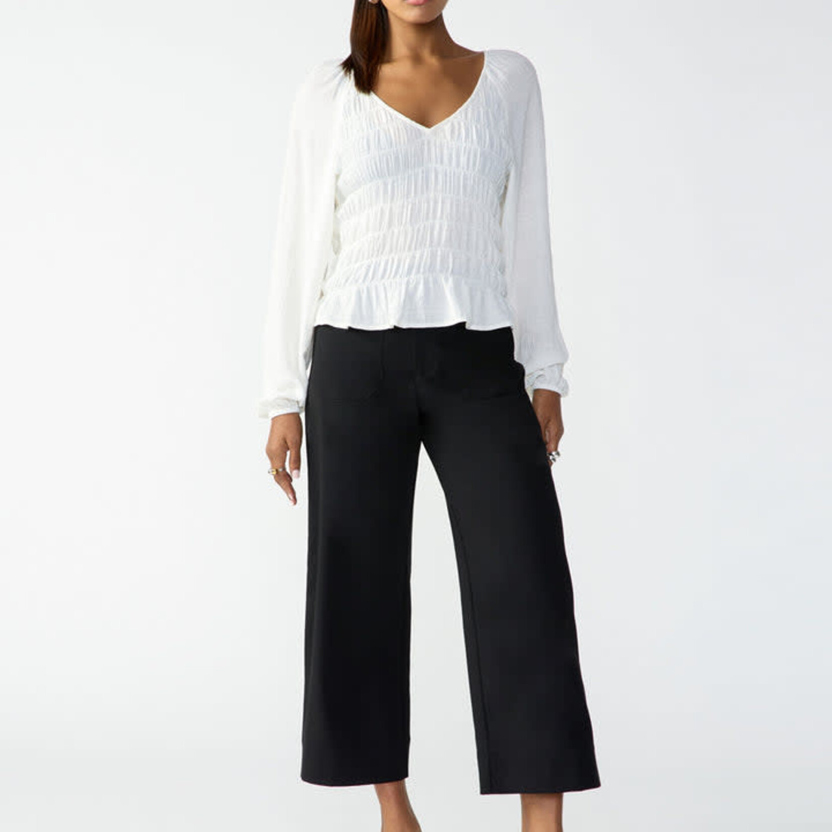 Sanctuary Clothing Marine Crop Semi-Hi Rise