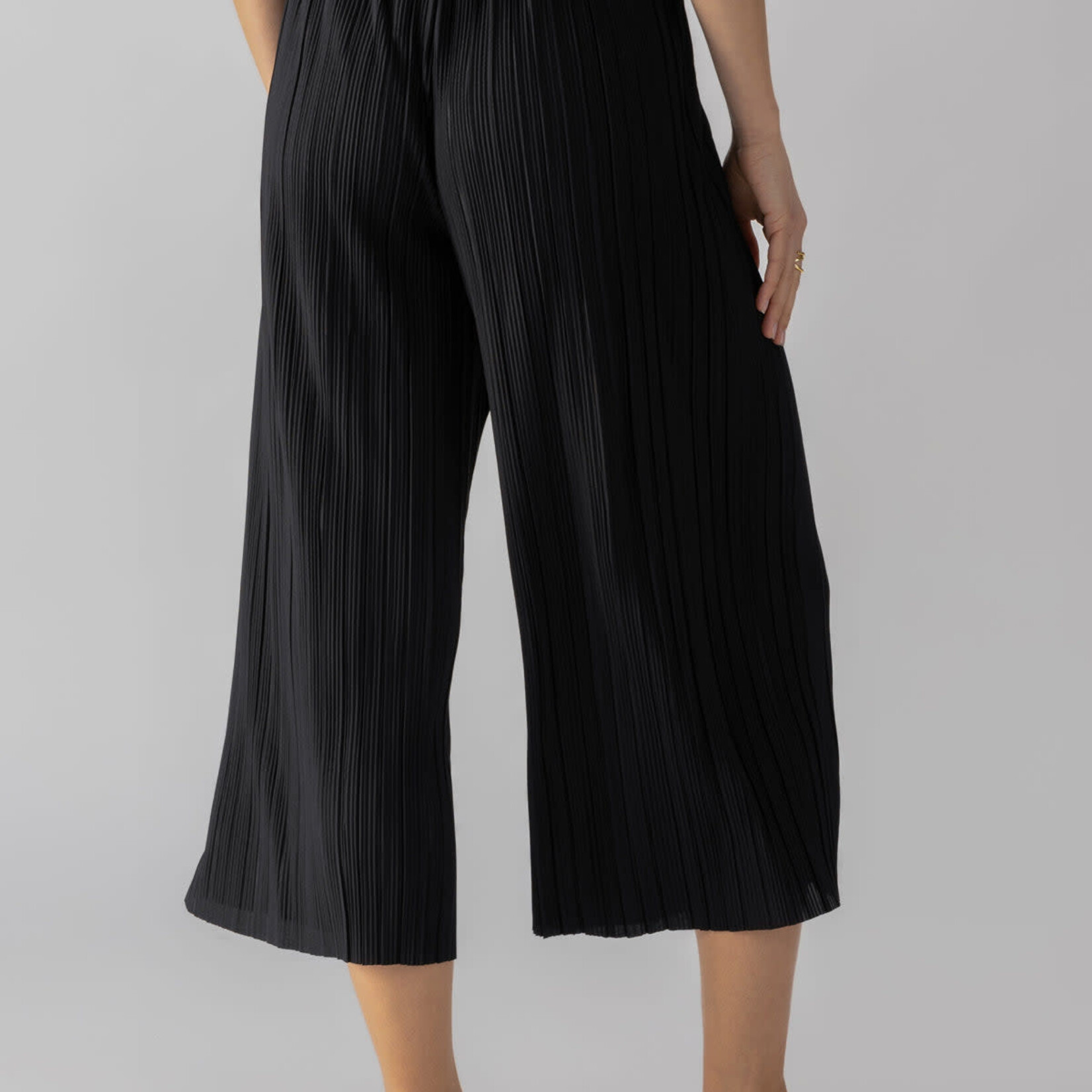 Sanctuary Clothing Plisse Semi High Rise Culotte