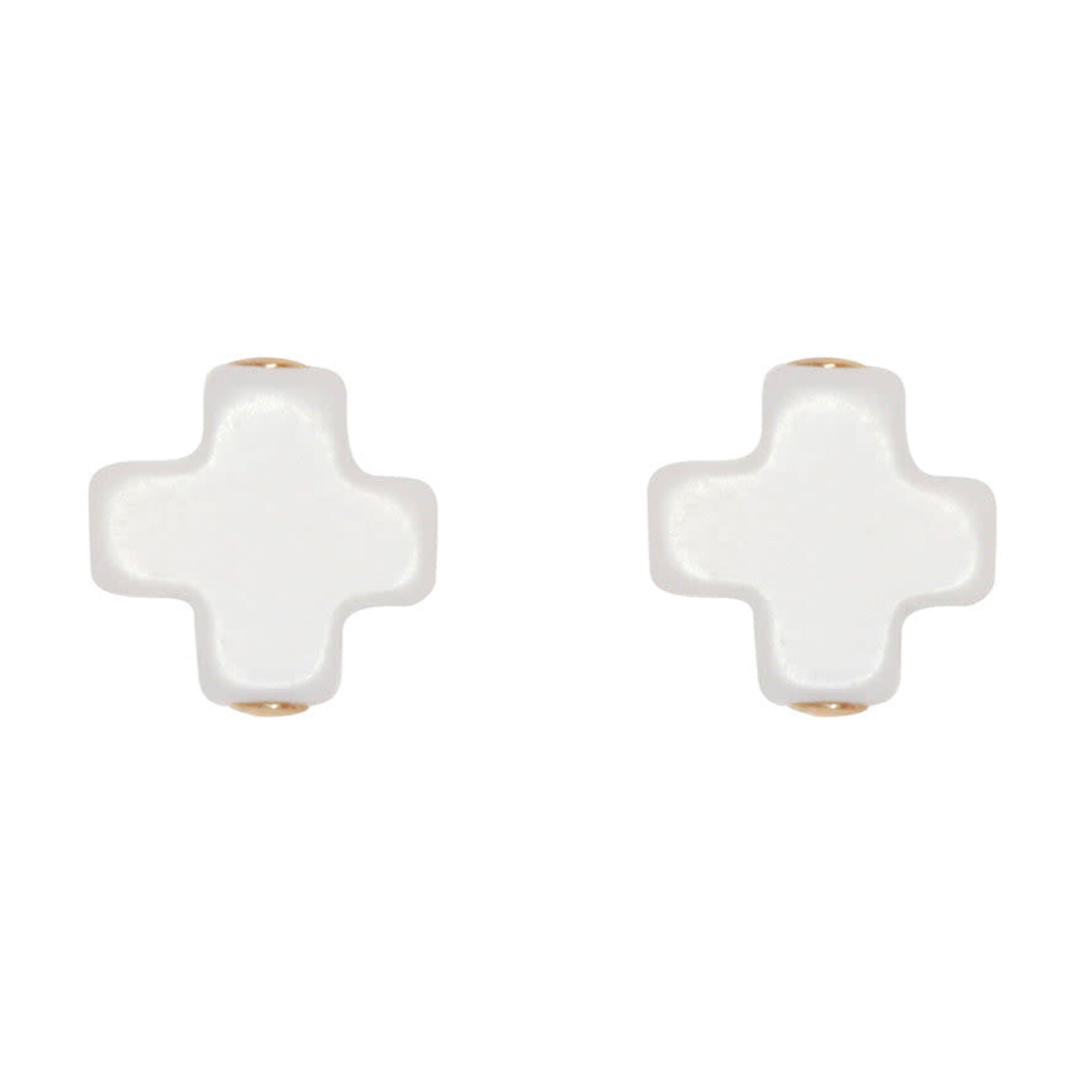 E Newton Signature Cross Stud