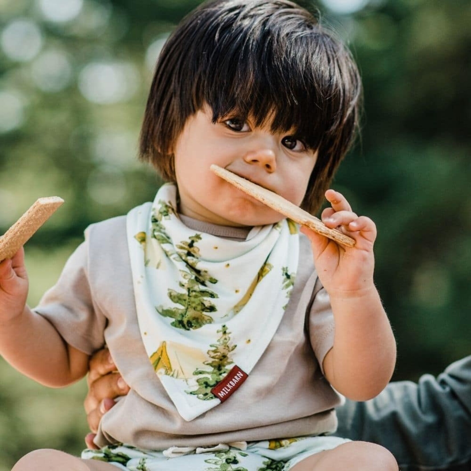 Bamboo Cotton Kerchief Bib