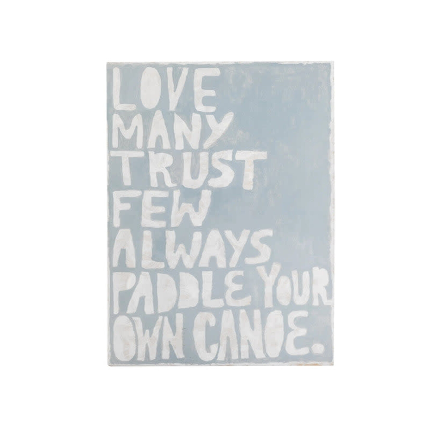SugarBoo 12x16 Art Poster paddle your own canoe
