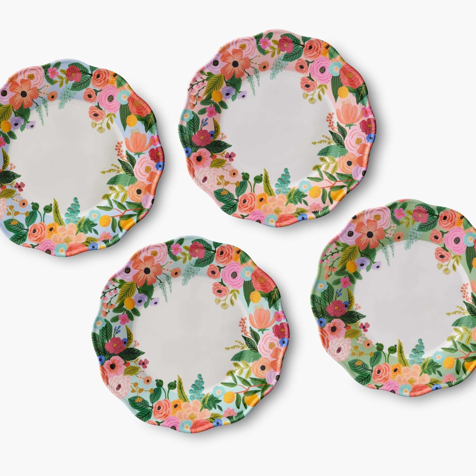 Rifle Paper Co Melamine Dinner Plate Garden Party