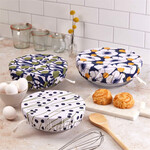 Windflower Cotton Dish Covers s/3