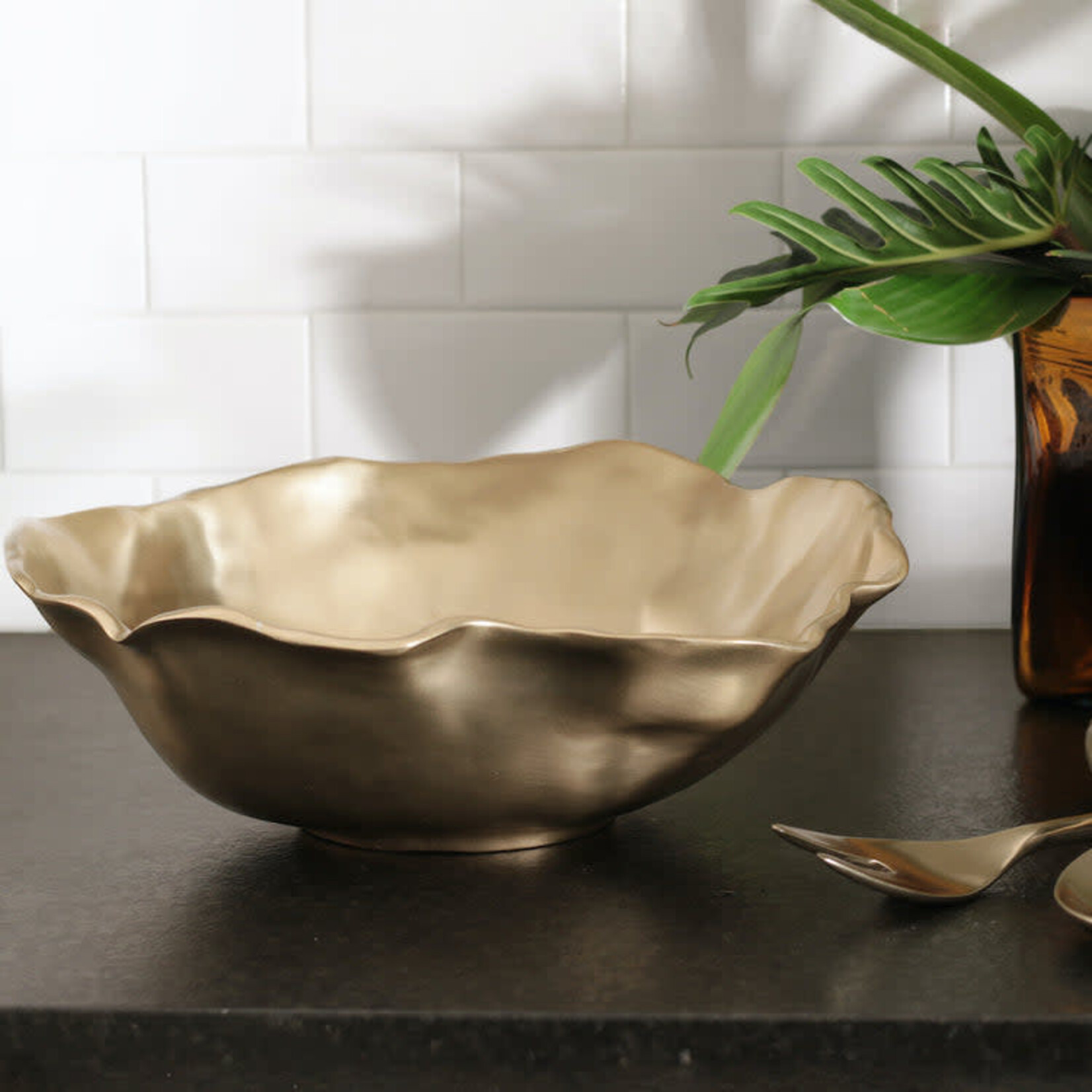 Beatriz Ball Sierra Modern Maia Large Bowl Gold