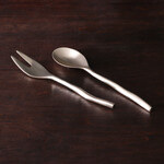 Beatriz Ball Sierra Modern Maia Salad Servers Gold s/2