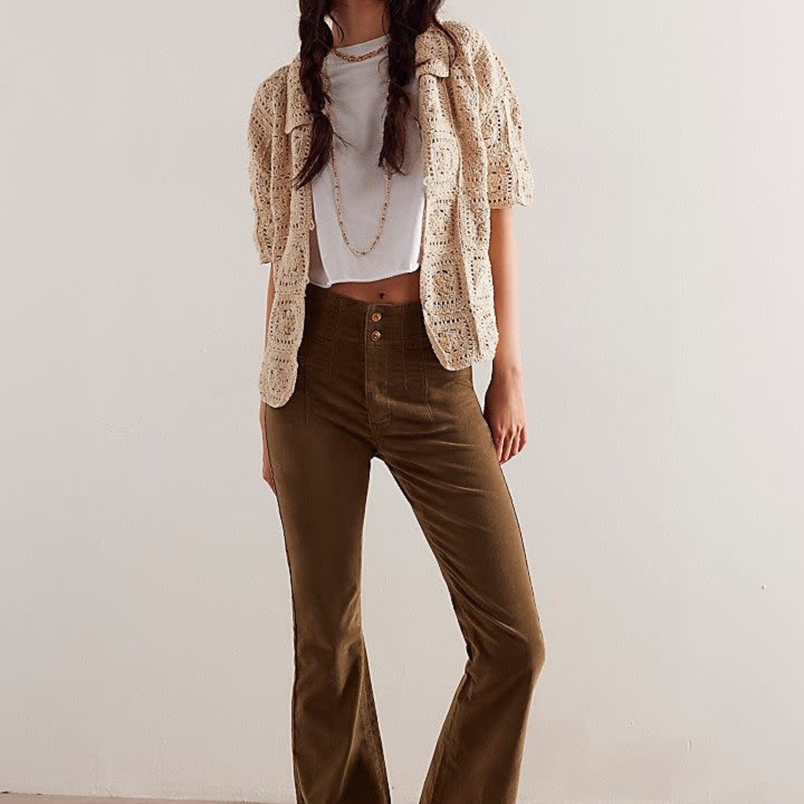 Free People Jayde Cord Flare