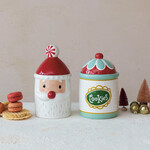 Santa Shaped Cookie Jar