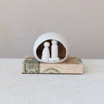 Stoneware Nativity