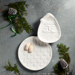 Mudpie Round Tree Stoneware Platter